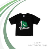 Valuable Girls Half Sleeves T-Shirt - Black, Girls T-Shirts, Chase Value, Chase Value