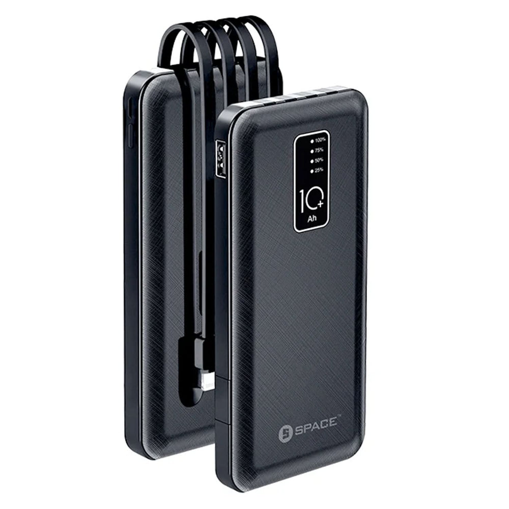 Space FU-10 Fusion Power Bank 10000mAh, Power Bank, Space, Chase Value
