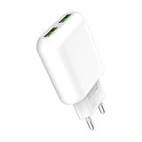 Space WC-103 Dual Port USB Wall Charger, Mobile Charger, Space, Chase Value