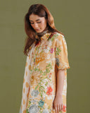 Women's Printed Suit 3-Pc - Inspired by Zara Shah Jahan - 10