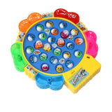 Battery Operated Fishing Game With Music 15 Pcs - Multi Color, Non-Remote Control, Chase Value, Chase Value