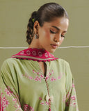 Women's Printed Suit 3-Pc - Inspired by Zara Shah Jahan - 6