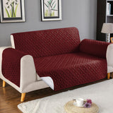 Ultrasonic Microfiber Sofa Cover - Maroon, Sofa Cover, Chase Value, Chase Value