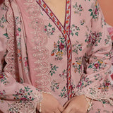 Aiza & Momina Digital Printed Chikankari Embroidered Unstitched 3Pcs Suit - 40, Women, 3Pcs Shalwar Suit, VS Textile, Chase Value