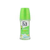 Fa 48H Protection Exotic Caribbean Lemon Scent Roll-On Deodorant, For Men, 50ml, Body Roll On & Sticks, Fa, Chase Value