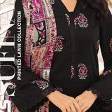 Sufinas By VS Textile Lawn Printed Unstitched 3 Pec Suit - 1140, Women, 3Pcs Shalwar Suit, VS Textile, Chase Value