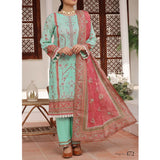 MISRI Embroidered Lawn By VS Textile 3-Piecs Unstitched Suit - 472, Women, 3Pcs Shalwar Suit, VS Textile, Chase Value