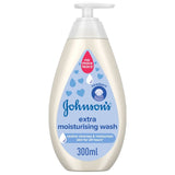 Johnson's Extra Moisturising Baby Wash, 300ml, Baby Care, Johnson's, Chase Value