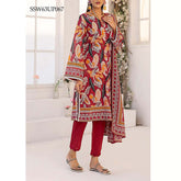 SANA & SARA ESHAAL By Salitex Lawn Printed Unstitched 3Pcs Suit - 67, Women, 3Pcs Shalwar Suit, Salitex, Chase Value