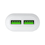 Space WC-103 Dual Port USB Wall Charger, Mobile Charger, Space, Chase Value
