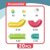 Ball Track Set - Multi Color, Board Games & Puzzles, Chase Value, Chase Value
