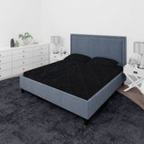 King Quilted Cotton Waterproof Mattress Protector 72X78" - Black, Mattress Protector, Chase Value, Chase Value