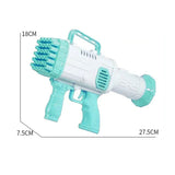 Battery Operated Bubble Gun 32-Hole, Weapon Toys, Chase Value, Chase Value