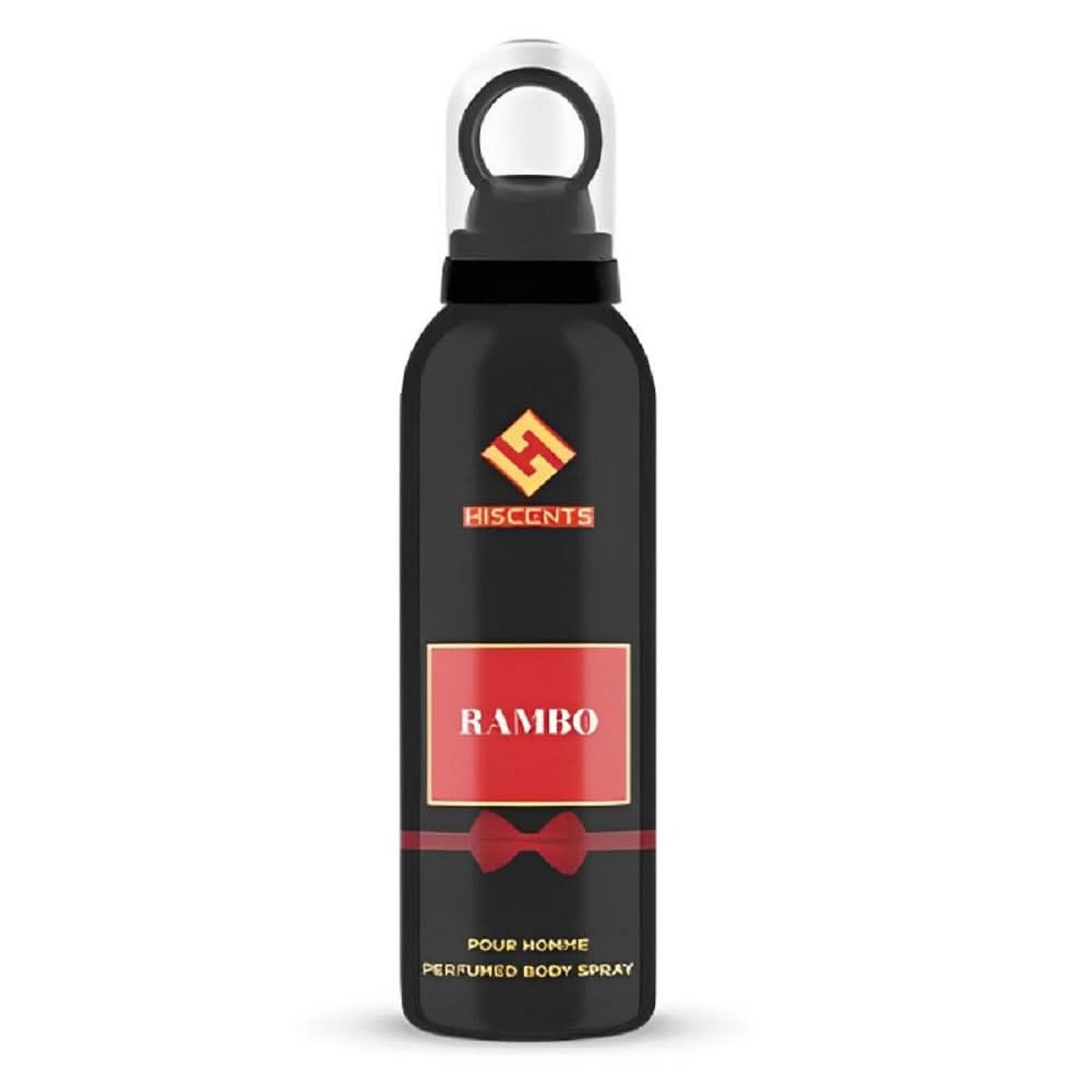 Hiscents Body Spray 200ml - Rambo, Men Body Spray & Mist, Hiscents, Chase Value