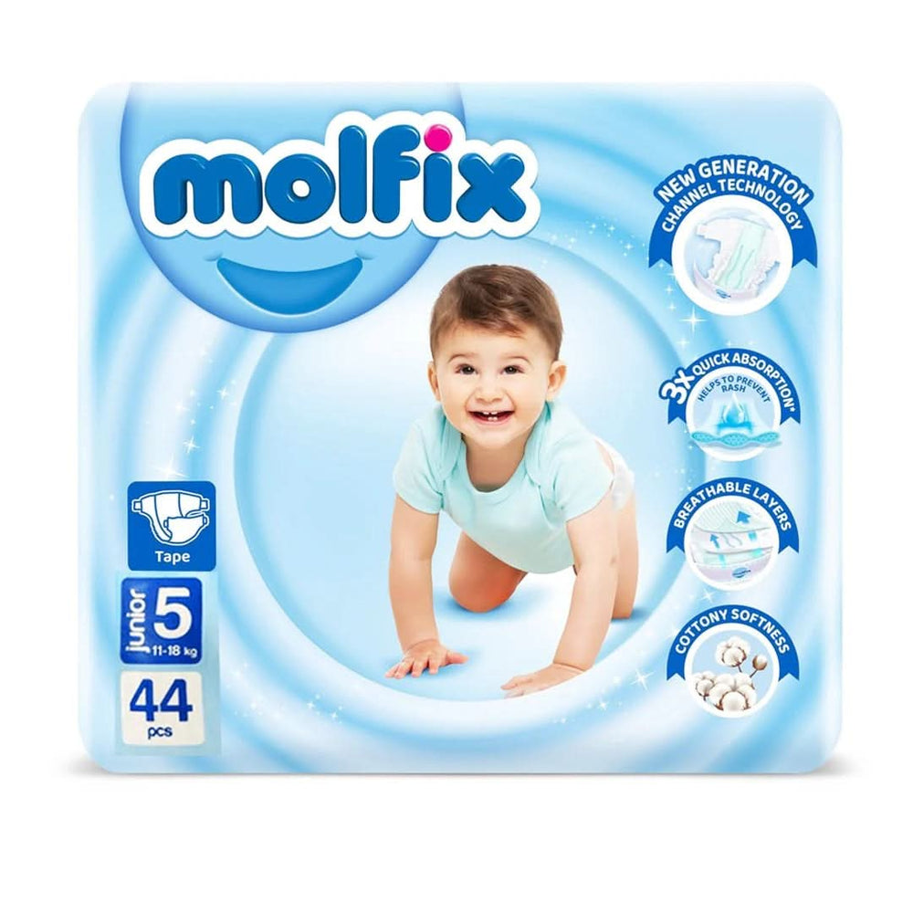 Molfix Pants CC UV Junior 44s Jumbo, Diapers & Wipes, Molfix, Chase Value