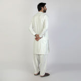 Eminent Men's Kurta Pajama Fancy Suit - White, Men's Shalwar Kameez, Eminent, Chase Value
