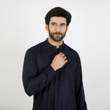 Eminent Men's Kurta Pajama Fancy Suit - Navy Blue, Men's Shalwar Kameez, Eminent, Chase Value