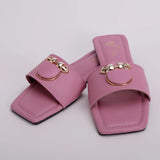 Women's Slipper - Dark Pink, Women Slippers, Chase Value, Chase Value