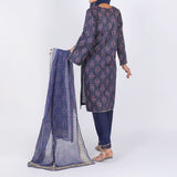 Women's Fancy 2Pcs Suit - Blue, Women Shalwar Suits, Chase Value, Chase Value