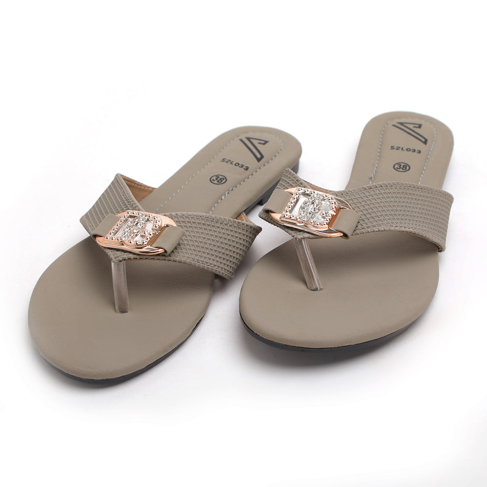 Women's Slipper - Grey, Women Slippers, Chase Value, Chase Value