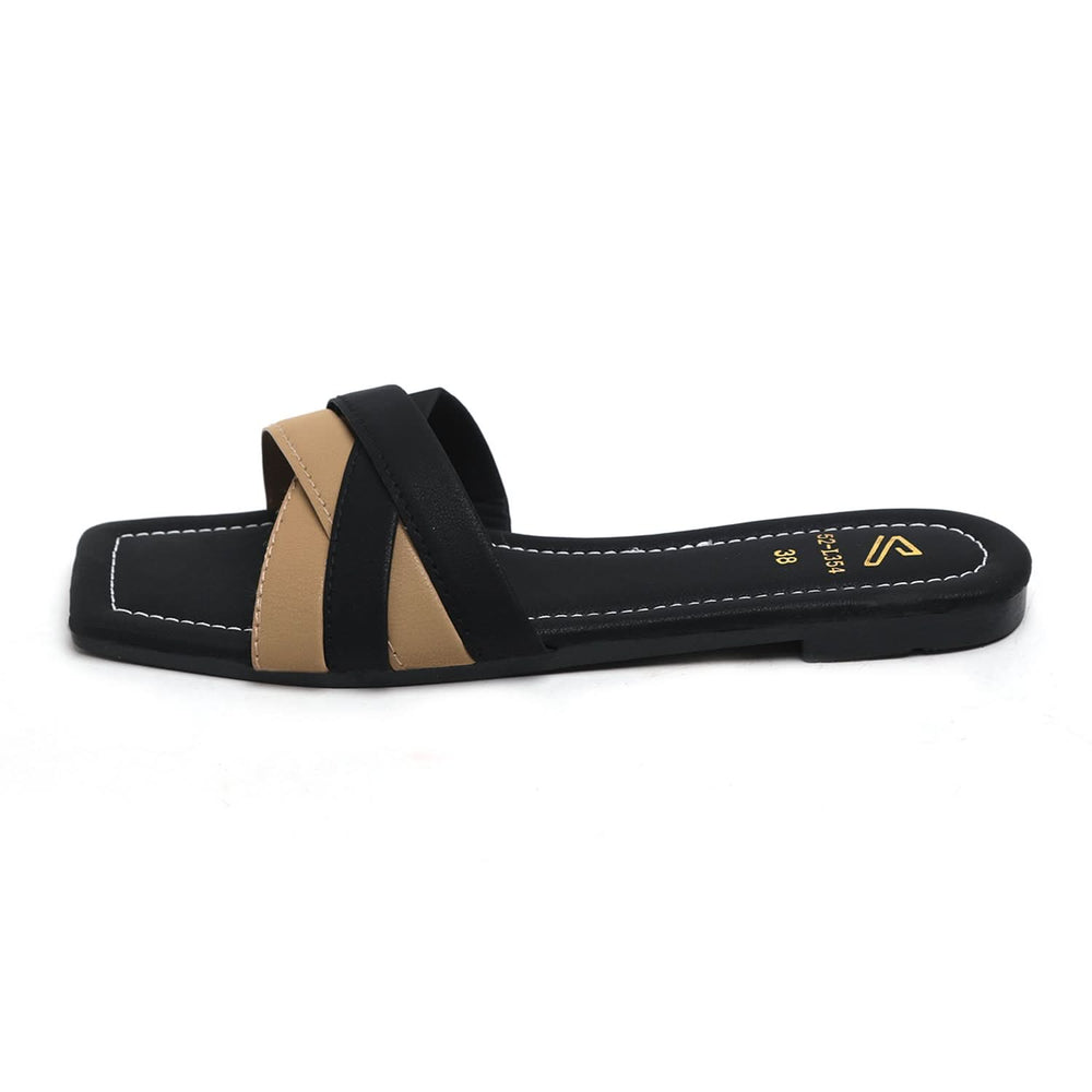 Women's Slipper - Black, Women Slippers, Chase Value, Chase Value