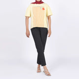 Eminent Women's Half Sleeves T-Shirt - Lemon, Women T-Shirts & Tops, Eminent, Chase Value