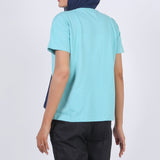 Eminent Women's Half Sleeves T-Shirt - Sea Green, Women T-Shirts & Tops, Eminent, Chase Value