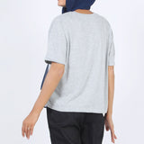 Eminent Women's Half Sleeves T-Shirt - Grey, Women T-Shirts & Tops, Eminent, Chase Value