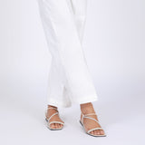 Women's Trouser - White, Women Pants & Tights, Chase Value, Chase Value
