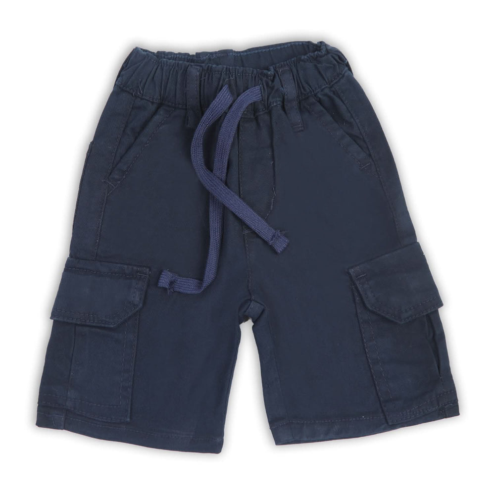 Boys Cotton Short - Navy Blue, Boys Shorts, Chase Value, Chase Value