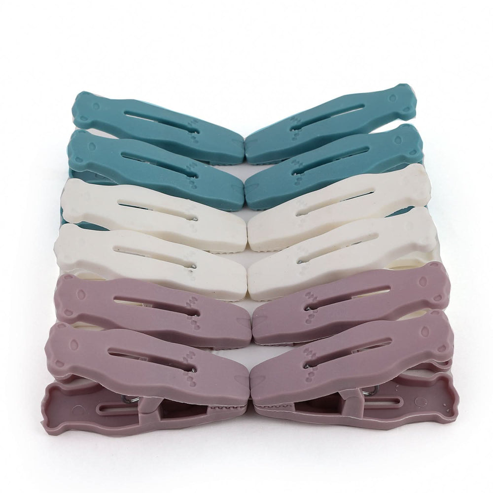 Cloth Clip 12Pcs - Multi Color, Outdoor Accessories, Chase Value, Chase Value