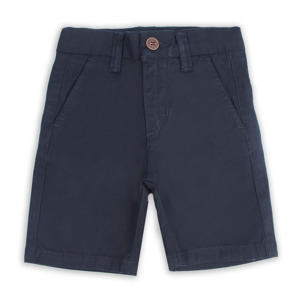 Boys Cotton Short - Navy Blue, Boys Shorts, Chase Value, Chase Value