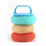 Wire Cleaning Ball Set 3Pcs - Multi Color, Kitchen Accessories, Chase Value, Chase Value
