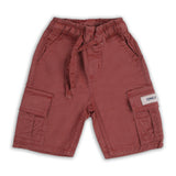 Boys Cotton Short - Rust, Boys Shorts, Chase Value, Chase Value
