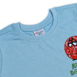 Boys Half Sleeves T-Shirt - Sky Blue, Boys T-Shirts, Chase Value, Chase Value