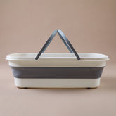 Silicon Folding Basket - Off White, Basket, Chase Value, Chase Value