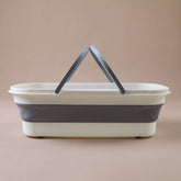 Silicon Folding Basket - Off White, Basket, Chase Value, Chase Value