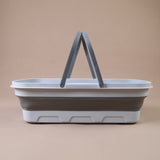 Silicon Folding Basket - Grey, Basket, Chase Value, Chase Value