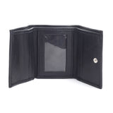 3Fold Sheep Leather Wallet - Black, Men's Wallets, Chase Value, Chase Value