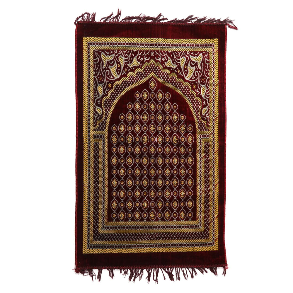 Prayer Mat ( Jay e Namaz ) - Maroon, Prayer Accessories, Chase Value, Chase Value