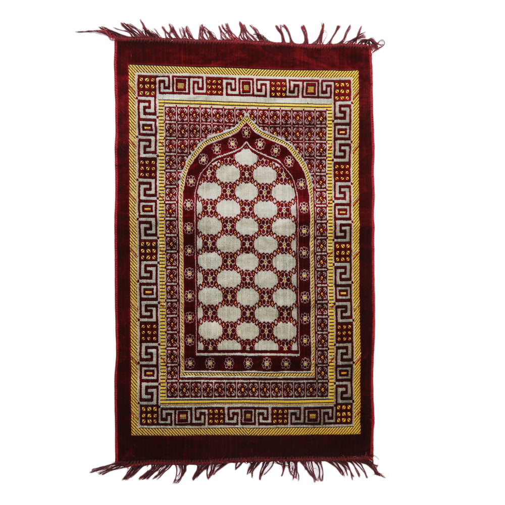 Prayer Mat ( Jay e Namaz ) - Maroon, Prayer Accessories, Chase Value, Chase Value