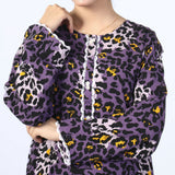 Women's Printed Co-Ord Set - Purple, Women Co-Ord Set, Chase Value, Chase Value
