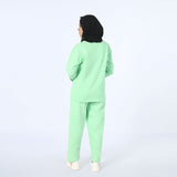 Women's 2Pcs Pajama Suit - Light Green, Women Two Piece Outfit, Chase Value, Chase Value