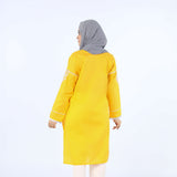 Women's Embroidery Kurti - Yellow, Women Ready Kurtis, Chase Value, Chase Value