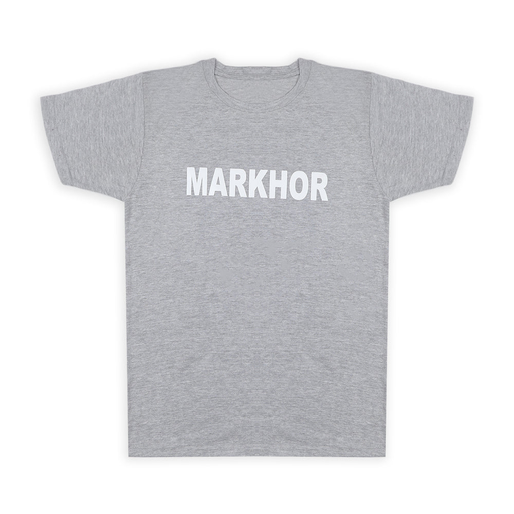 Men's Half Sleeves T-Shirt - Grey, Men's T-Shirts & Polos, Chase Value, Chase Value