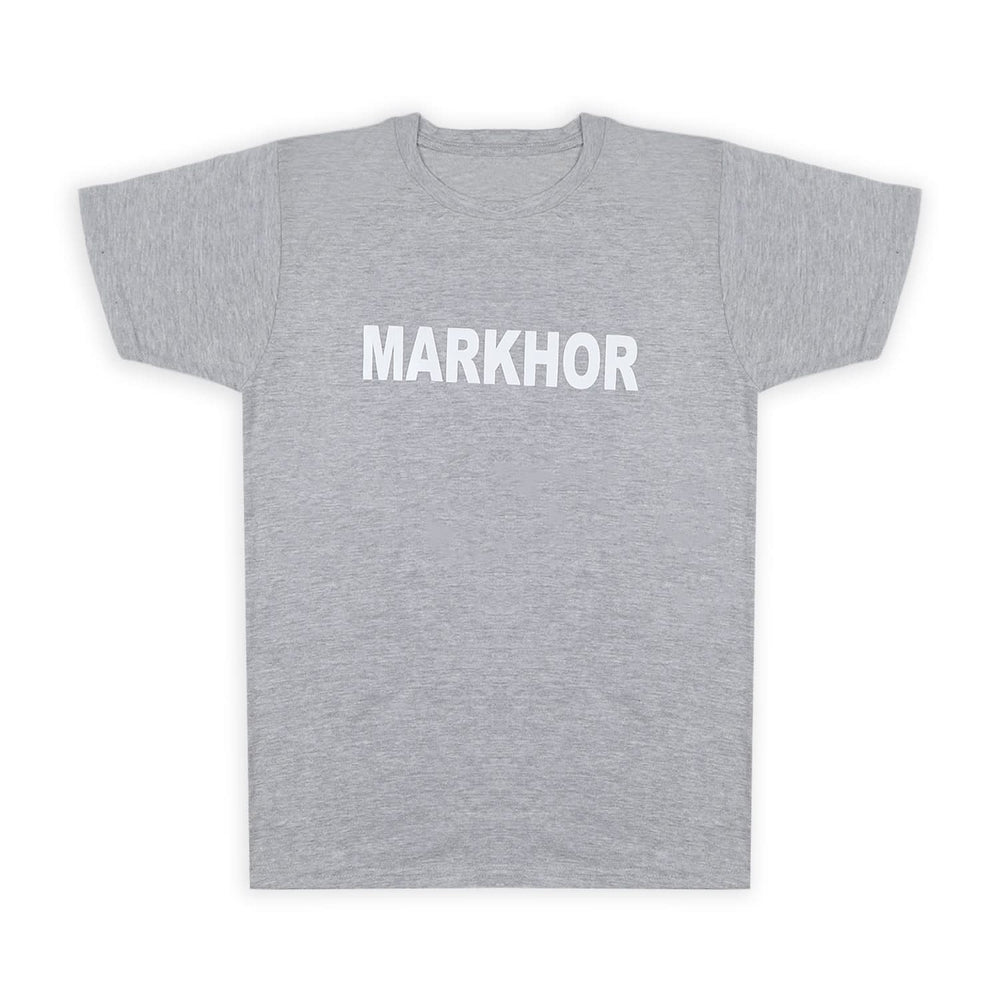 Men's Half Sleeves T-Shirt - Grey, Men's T-Shirts & Polos, Chase Value, Chase Value
