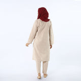 Women's Stripe Shalwar Suit - Beige, Women Shalwar Suits, Chase Value, Chase Value