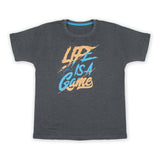 Men's Half Sleeves T-Shirt - Dark Grey, Men's T-Shirts & Polos, Chase Value, Chase Value