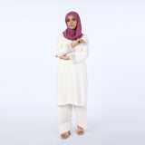 Women's Fancy Kurti - White, Women Ready Kurtis, Chase Value, Chase Value