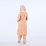 Women's Stitched 2Pcs Suit - Beige, Women Shalwar Suits, Chase Value, Chase Value
